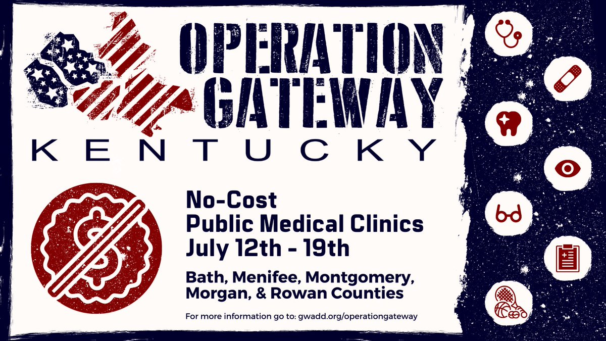 The Laughlin Health Building will be closed the entire month of July due to <a href="/Gateway_ADD/">Gateway Area Development District</a>’s partnership with the U.S. Department of Defense to deploy the <a href="/IRTsWin/">Innovative Readiness Training</a> Operation Gateway! 

For details, visit gwadd.org/operationgatew….
