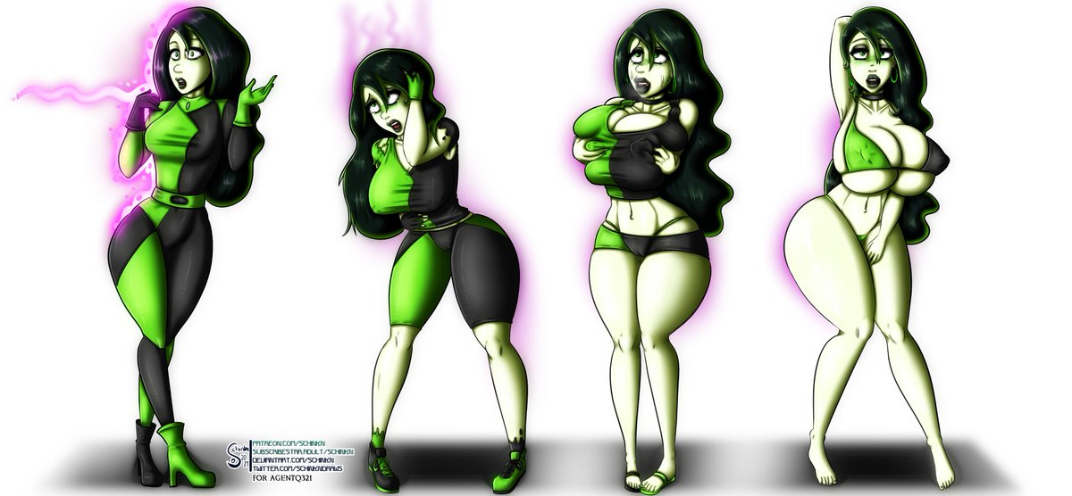 1/2 Monthly Sequence Poll Winner of June 2021 Shego Bimbofication I never d...