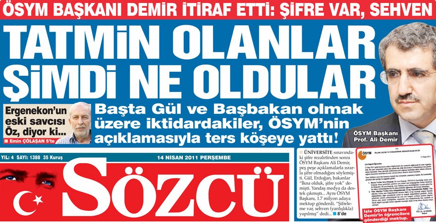 SenerturkyLmaz's tweet photo. #DUYAMADIM
Bİ DAHA SÖYLEN BAKİM
ADALETMİ İSTİYONUZ
BOŞUNA #ADALET ARAMAYIN
#ÇÜNKÜ 14 #YIL #ÖNCE #ÜNİVERSİTE #GİRİŞ #SINAVI #SORULAR'I #ÇALAN'LAR , ŞUAN #HAKİM VE #SAVCI
#İYİPARTİ GNL.BŞK #MERALAKŞENER
#MİLLET #SavcıYokMuSavcı DİYE #BOŞUNA BAĞIRIYOR #DEĞİLMİ
#HaddiniziHalkBildirir https://t.co/E6ZcMXXsMx