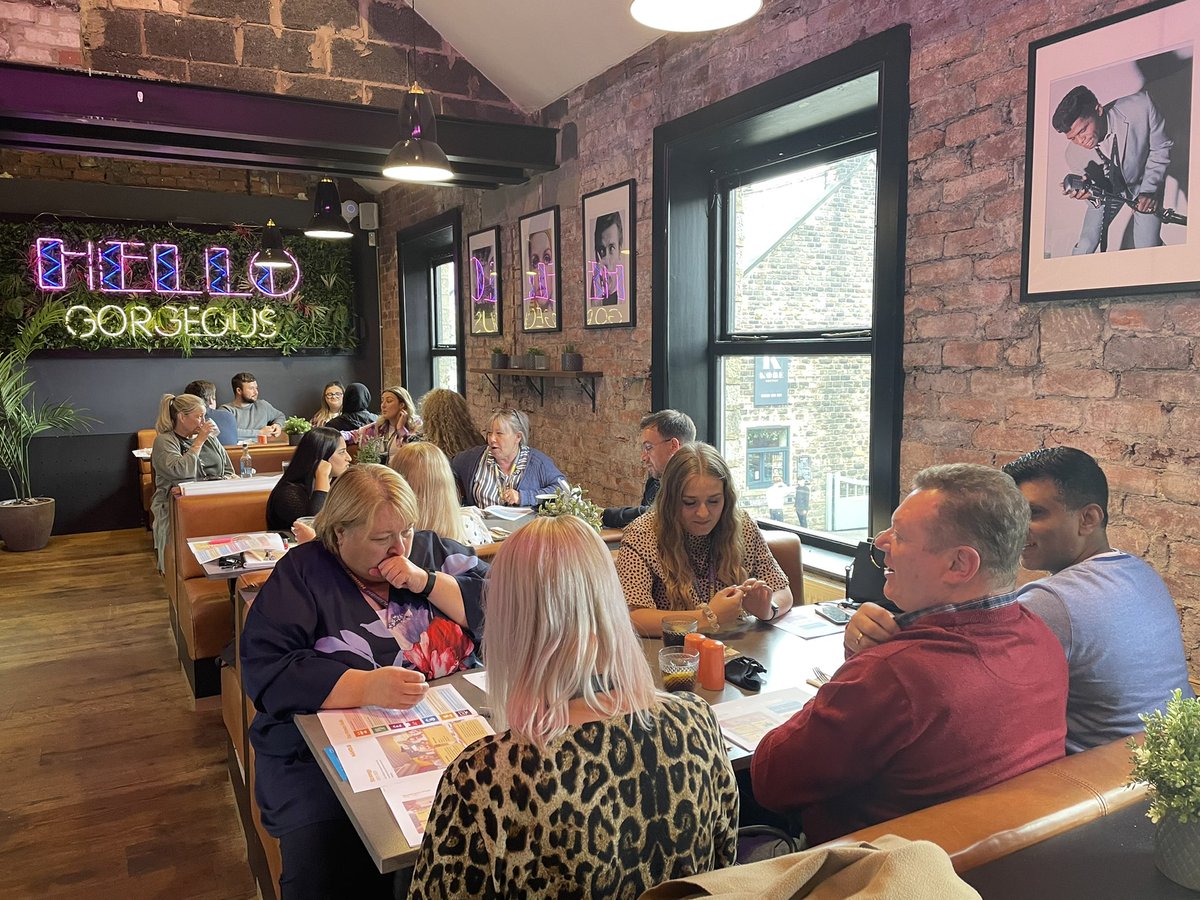 Some members of #teamyellow are <a href="/museuppermill/">Muse Bar & Eatery</a> this afternoon for a planning session! <a href="/mahdloyouthzone/">Mahdlo Youth Zone</a> 💛 #buinessplanning