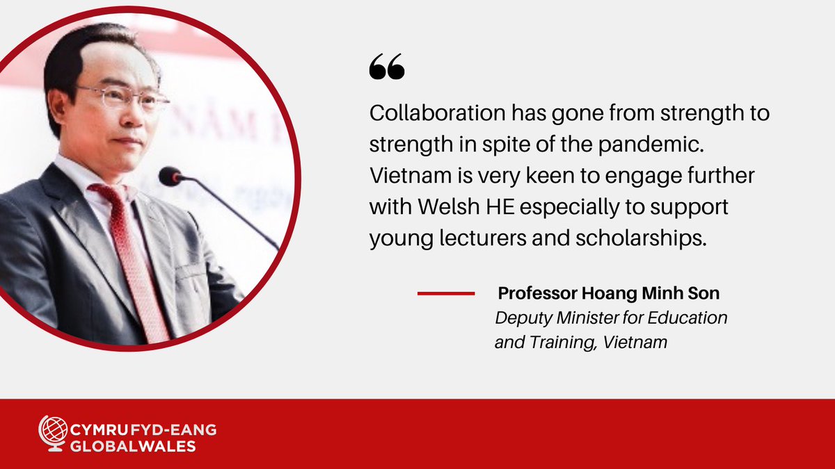 💬”Collaboration has gone from strength to strength in spite of the pandemic” 

🗣 Professor Hoang Minh Son, Deputy Minister for Education and Training, Vietnam 

#GW21 #international #collaboration
