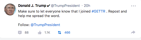 StrategicTrump's tweet photo. Join me to spread the word around and read President Trump's authentic tweets. https://t.co/7uSc6WLOZK