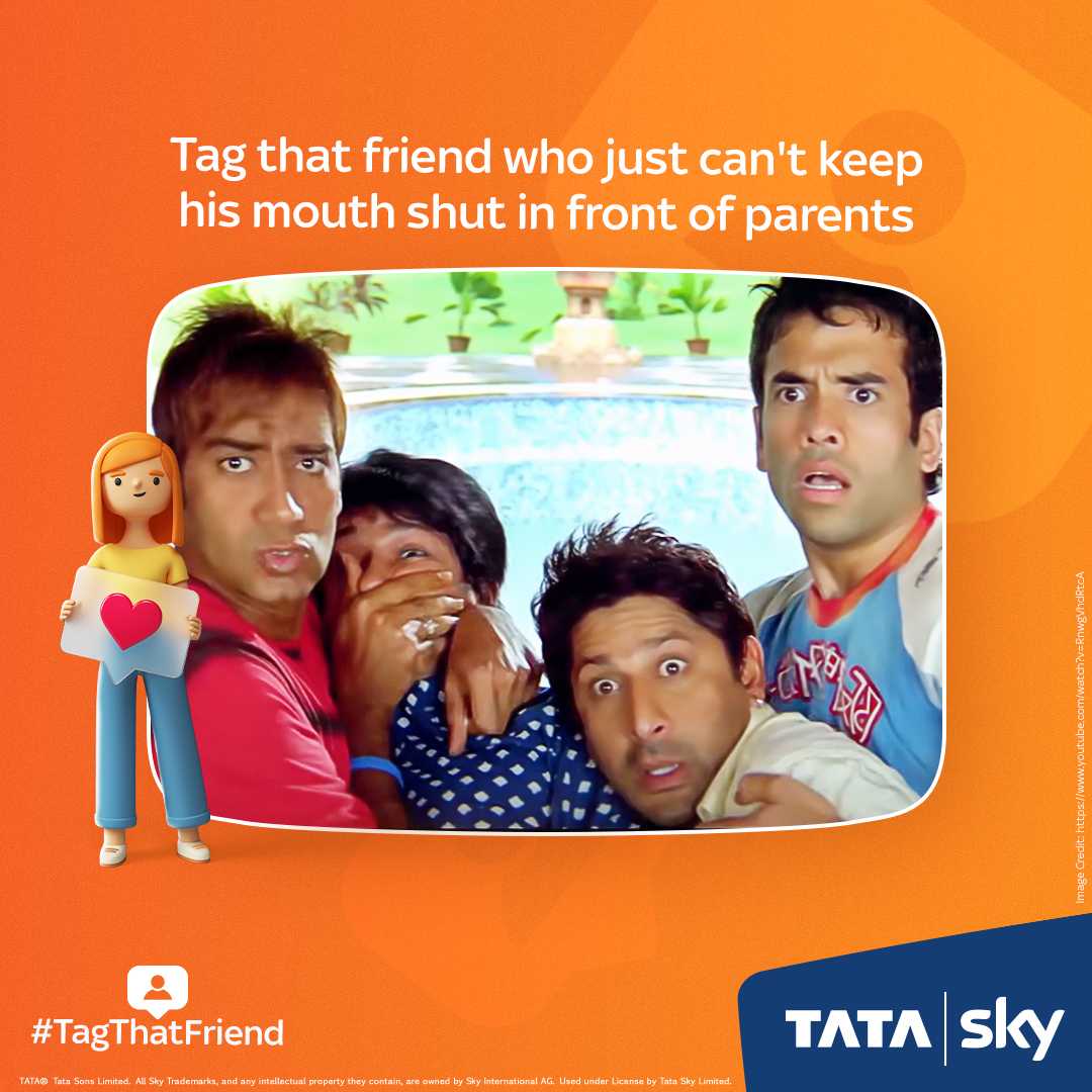 It’s no fun without that one friend in the group. Tag the friend who is a troublemaker in the comments below. #TagThatFriend #Friends #Golmaal #ThatOneFriend #CommentNow #CommentBelow #TagFriends