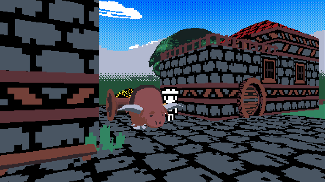 IndieDB's tweet photo. The village environment receives a closer look in the pixelated adventure game, Crystals of Irm:

@lofsGames

https://t.co/tStoLHIQ9k https://t.co/vfRyeoA3z6