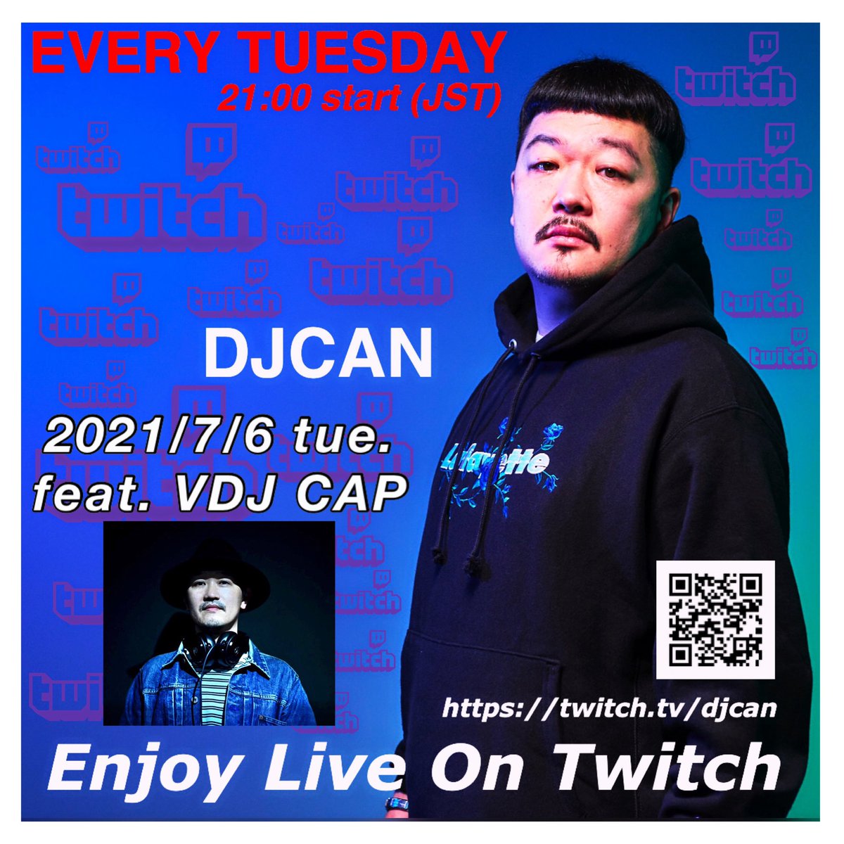 DJCAN1980's tweet photo. 一献にほほえむCAPくん!
無事来宅してます!
この後
21:00からTwitch配信します!
https://t.co/emUDbuSDFk
ペイス!
#DJCAN
#DJCAP
#VDJCAP
#Twitch
#Twitchjp
#LiveOnTwitch
#毎週火曜日 #EveryTuesday https://t.co/77wVekfNYV