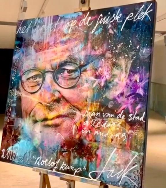 Raaf en Sprokkelaar-foto's van Roelof Rump! Een overzicht van zijn grote nalatenschap in foto's zijn nog te zien in <a href="/CODAapeldoorn/">CODA Apeldoorn</a> t/m 18 juli. Eerbetoon aan deze bijzondere Apeldoornse fotograaf is ook vastgelegd in dit persoonlijke doek van <a href="/jack_liemburg/">Jacksart</a>.