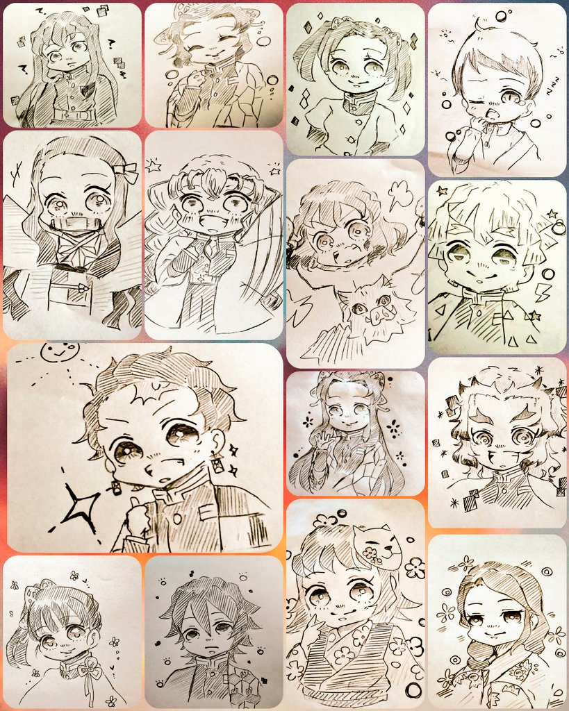 7月になったので!
久々にタグやろうかなぁ～と😌

かまぼこ隊メインでアナログでお絵描きしてます🌷✨
簡単なイラスト多めですが気になった方は是非繋がりたいです!!🌸
♻️or❤️でゆっくり迎えに行きます!

#鬼滅の刃好きさんと繋がりたい
#鬼滅の刃絵描きさんと繋がりたい 