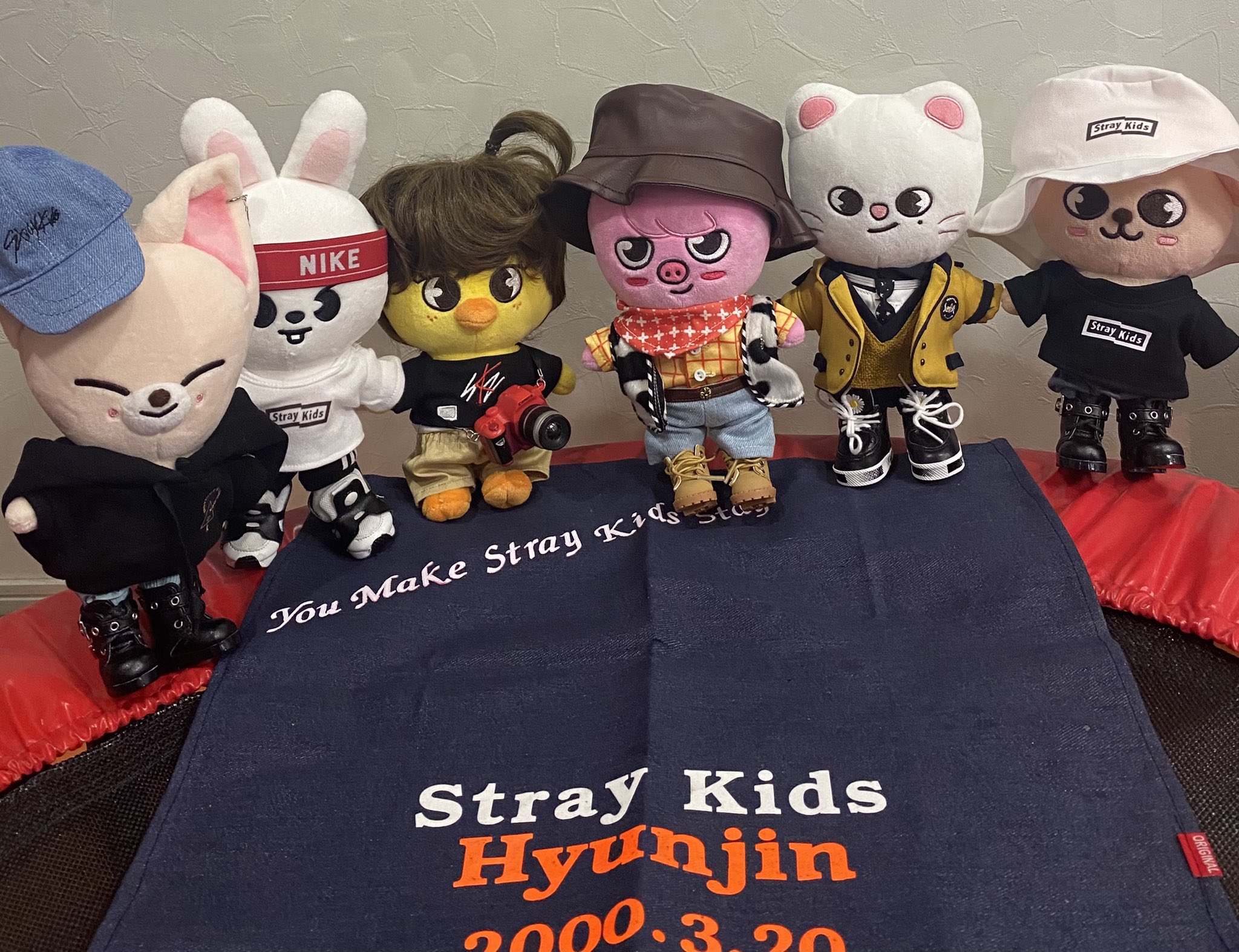 skzoo stray kids ハン ハンクオッカ ぬいぐるみ 洋服 服