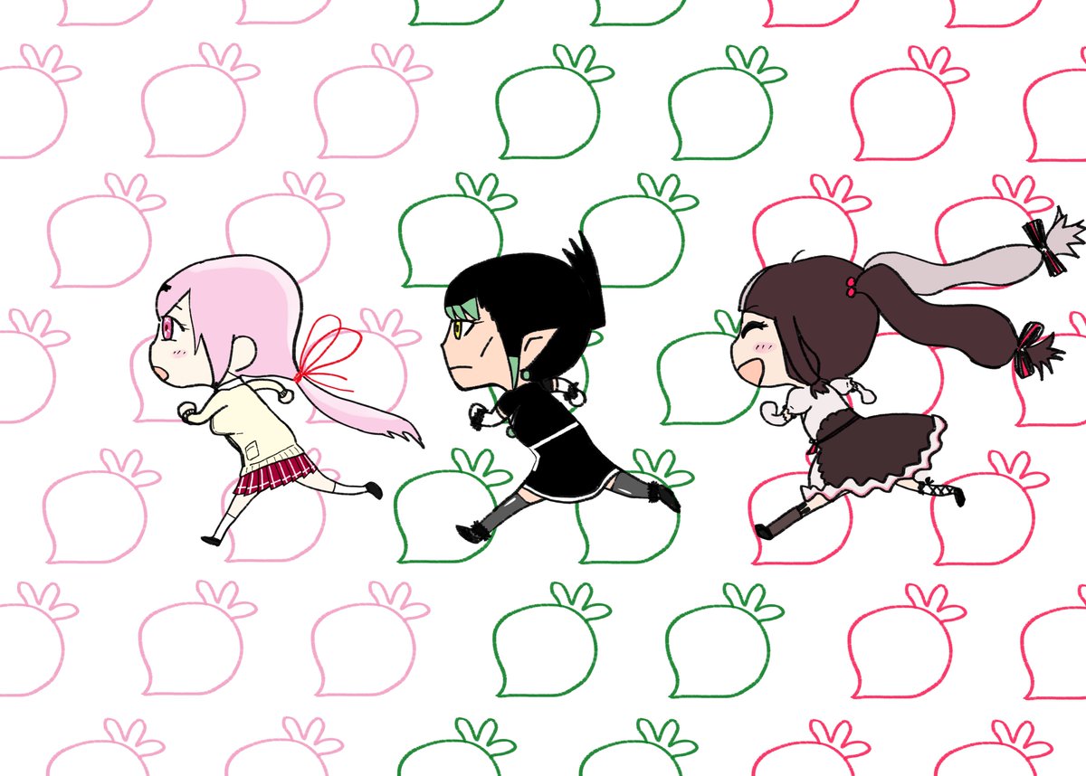 にじレジ(株)smooooch・∀・ u203bトレース #にじレジ株 #お花畑青空大