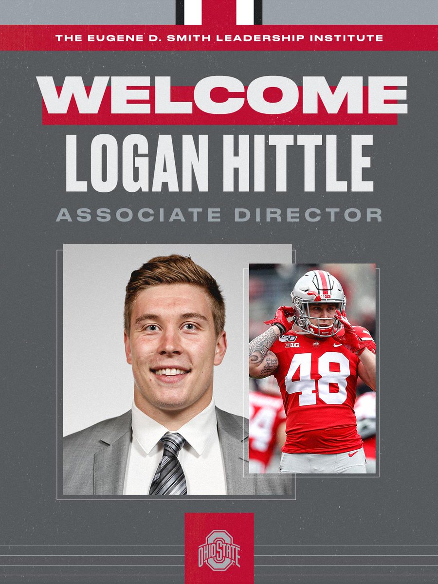 Another BIG day in the Eugene D. Smith Leadership Institute‼️ We’re excited to bring former <a href="/OhioStateFB/">Ohio State Football</a> student athlete @_hittle20  back to Columbus to join the EDSLI team 💥