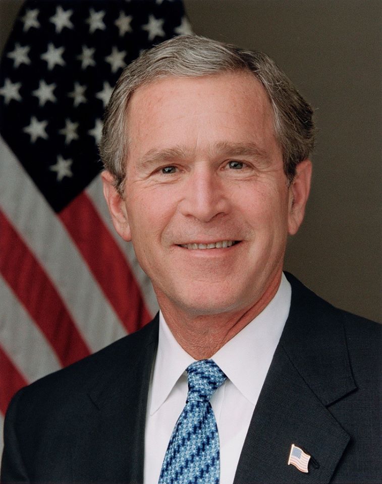 Happy 75th birthday to former President George W. Bush!

Submit birthdays here:  