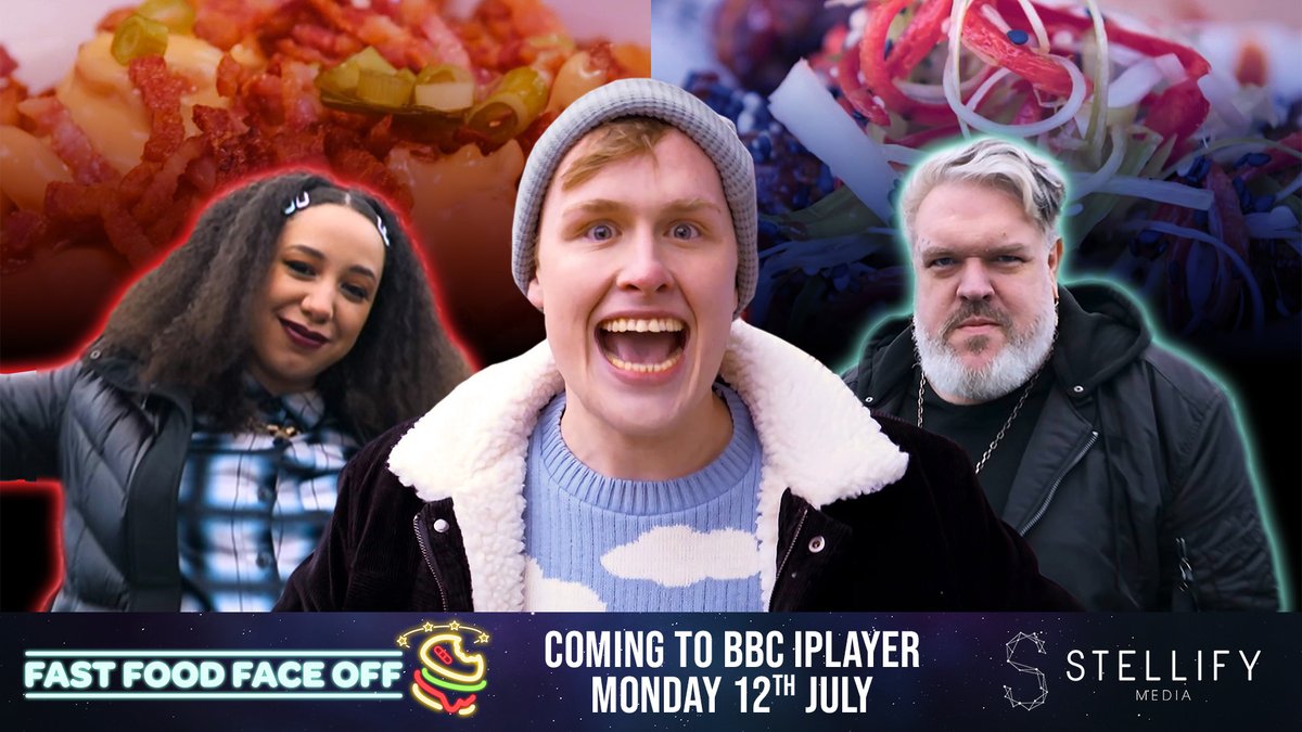Only one celeb's takeaway will be victorious, but which one has the recipe for success?
#FastFoodFaceOff drops on BBC iPlayer Monday 12th July!