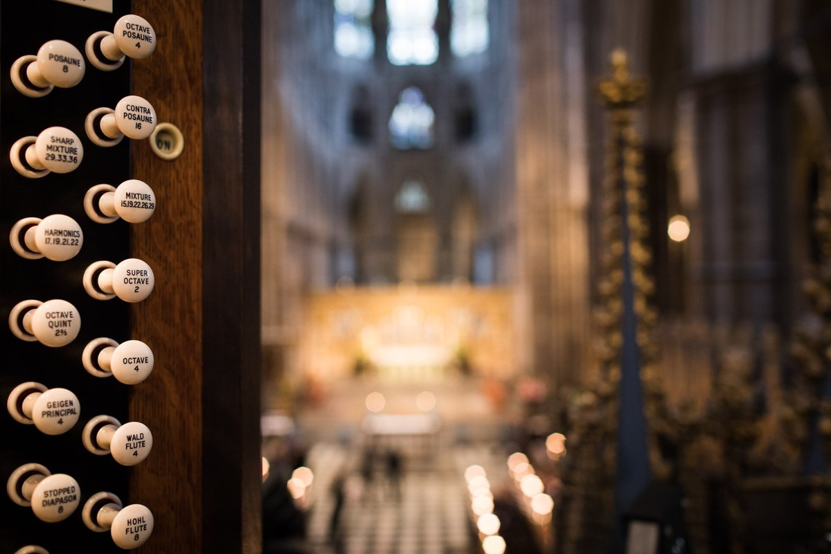 As part of our Summer Organ Festival this year, we are showcasing emerging talent in our Young Artist Platform with free 30 minute recitals each Sunday at 5pm from 11th July - 1st August. More information here: westminster-abbey.org/worship-music/…