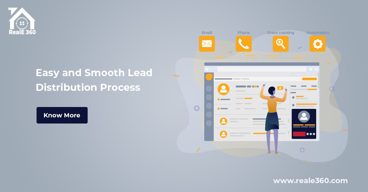 E360Real's tweet photo. #RealE360 stores all the useful #information of your clients in one place for you to define the importance of a particular #lead and assign it to the #rightemployee who has the potential to convert it.
Know more: https://t.co/mxV7VqCtbX
#realestatecrm #realestate #realestatelife https://t.co/0K7xQKKr1J