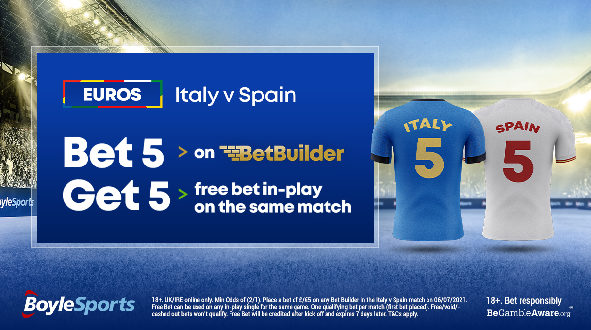 BoyleSports's tweet photo. 🤑 RT &amp; REPLY!

Win a free €/£20 bet!

Predict the First Goalscorer in Italy v Spain #ITAESP tonight!

Use #BoyleGoal https://t.co/nIFqzAtvFE