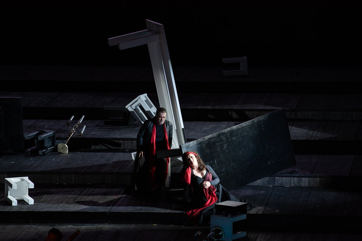 OperaRoma's tweet photo. Questa sera al Circo Massimo ultimo appuntamento con “Il trovatore” di Verdi: sul podio dell’Orchestra del Teatro dell’Opera #DanieleGatti, regia di #LorenzoMariani.
Con #ClémentineMargaine #RobertaMantegna #PieroPretti #GiovanniMeoni #MarcoSpotti
#CircoMassimo2021 #operaroma https://t.co/3eLriP7lOo