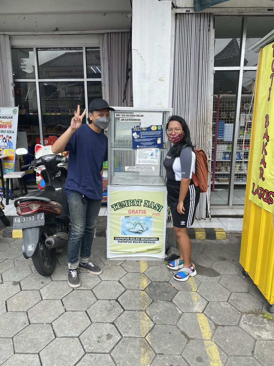 melu seneng dijak partisipasi, suwun mbak 👍🏻 ig: tempatnasigratisjogja