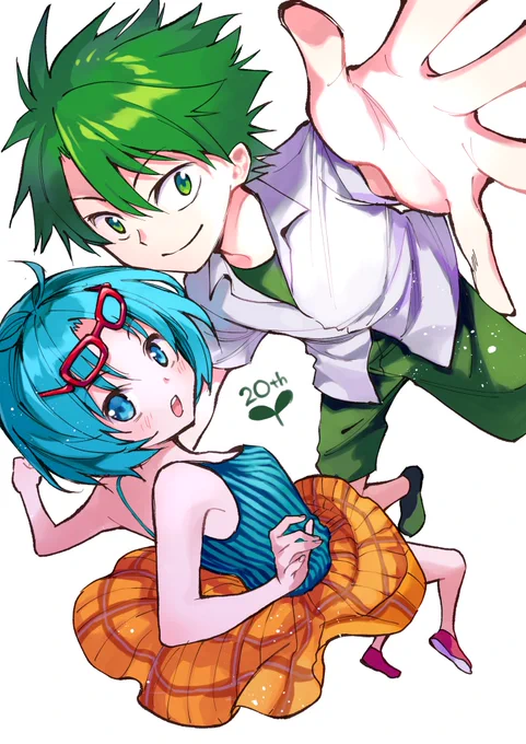 あわてて描いちゃったけどおめでとうございます😇この作品がなかったら多分自分は漫画家になってない気がします🙏
#うえきの法則20周年 