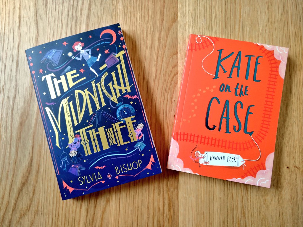 Mystery filled book post from @scholasticuk and @PiccadillyPress this week! #TheMidnightThief #KateontheCase