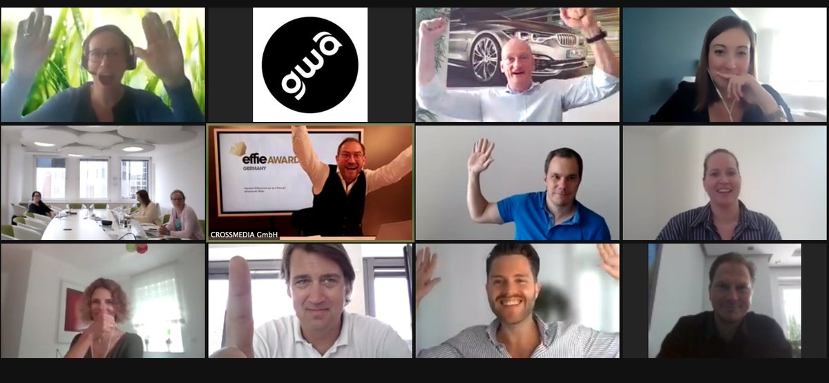 GWAnews's tweet image. Es bleibt spannend. Heute fand die nächste Jurysitzung zum #effiegermany statt. Unter dem Vorsitz von Armin Schroeder (CROSSMEDIA) bewerten Experten von @NestleGermany, @pilot_agentur, Mediaplus Group, @phdGermany SRH Berlin, @td_reply, @SunExpress @OMD_Deutschland. #40jahreeffie