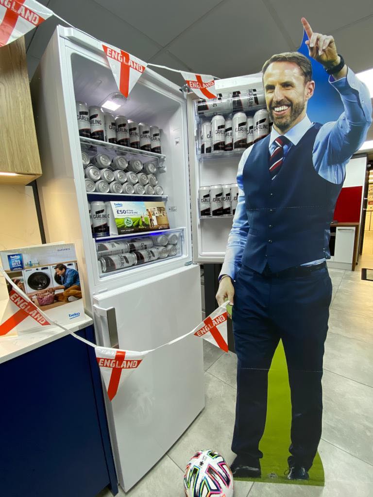 IT'S COMING HOME!

To celebrate England going through to the semi-finals we are giving away a brand new BEKO (CFP3691VW) fridge freezer which is filled with beer!

To enter, all you need to do is:

Follow Glotech
Retweet

Winner will be picked at random this Sunday! #giveaway