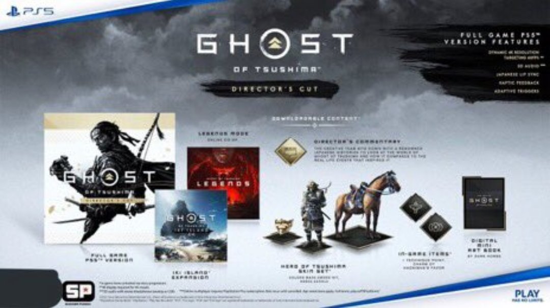 GAMECroydon's tweet photo. One of the best games of 2020 is getting released on #PS5!!

I can't wait for this!!

What are you most looking forward too?? 

#PS5
#GhostOfTsushimaDirectorsCut https://t.co/S6rLfb4OzX