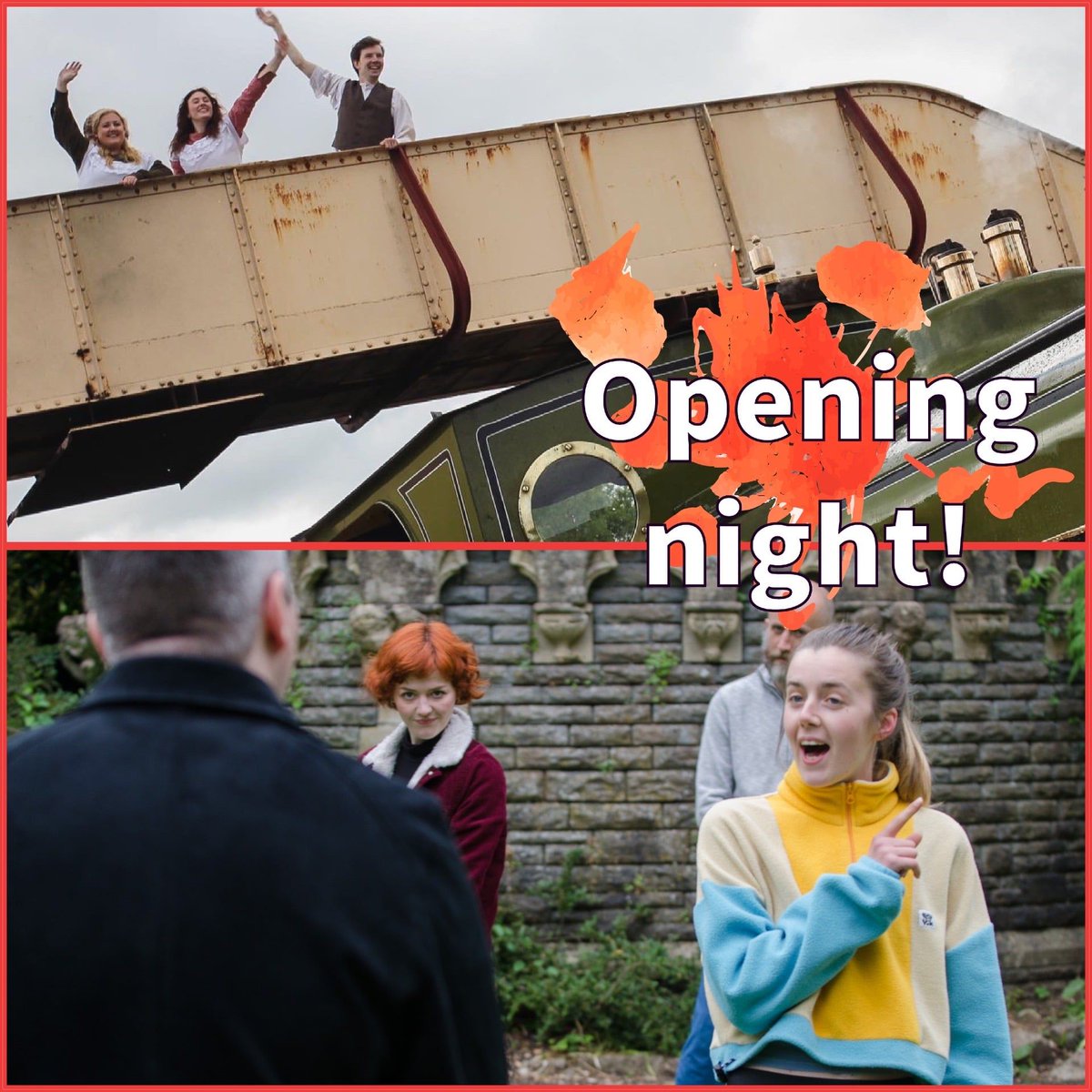 Ydych ch'n dod i sioeau <a href="/everymancdf/">Everyman Theatre & Cardiff Open Air</a> heno?
Bydd <a href="/flourdup/">Flour'd Up</a> yma ac bydd diodydd, hufen ia a byrbrydau ar gael o'n bar.

Are you coming to Everyman theatre's shows tonight?
Flour'd Up will be here and we'll have plenty of drinks, ice cream and snacks available at our bar.