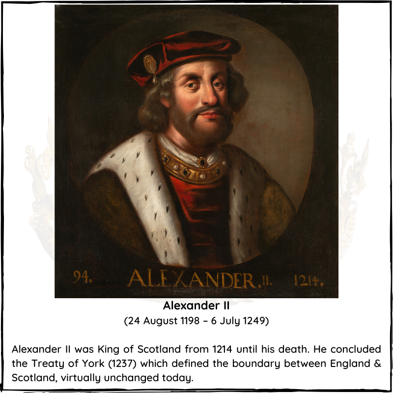 BritishHistorym's tweet photo. #otd 6 July 1249 - King Alexander II of Scotland died.
He was King of Scotland from 1214 until his death.
#KingAlexander #AlexanderII #KingofScotland https://t.co/7DkF6UzVEm