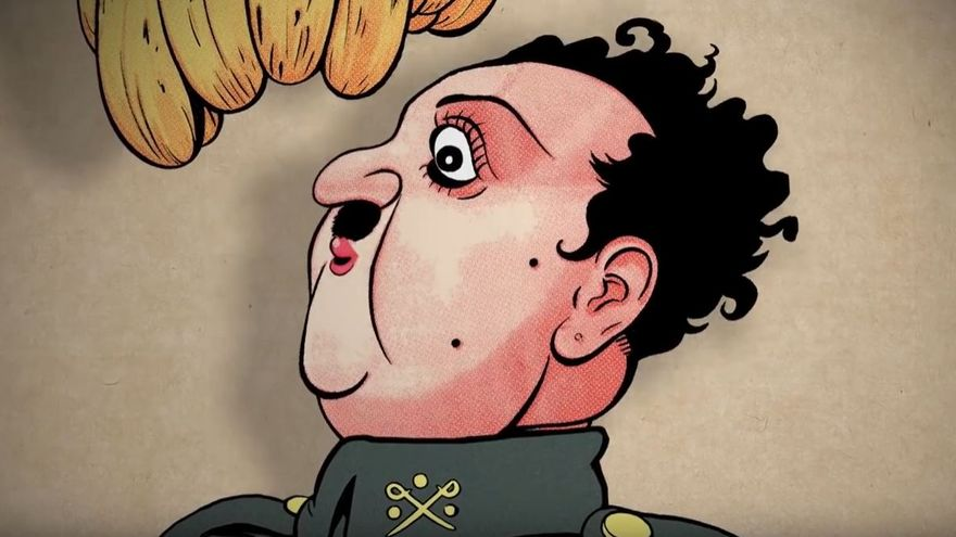 GuerraenlaUni's tweet photo. Veo las amenazas del partido de ultraderecha contra @eljueves y me viene a la cabeza el fusilamiento de Vicent Miguel Carceller y Carlos Gómez Carrera 'Bluff' en 1940 por haber publicado viñetas de Franco. El autoritarismo detesta la sátira.
https://t.co/GqT406SyP2 https://t.co/qSefwZ6yz8