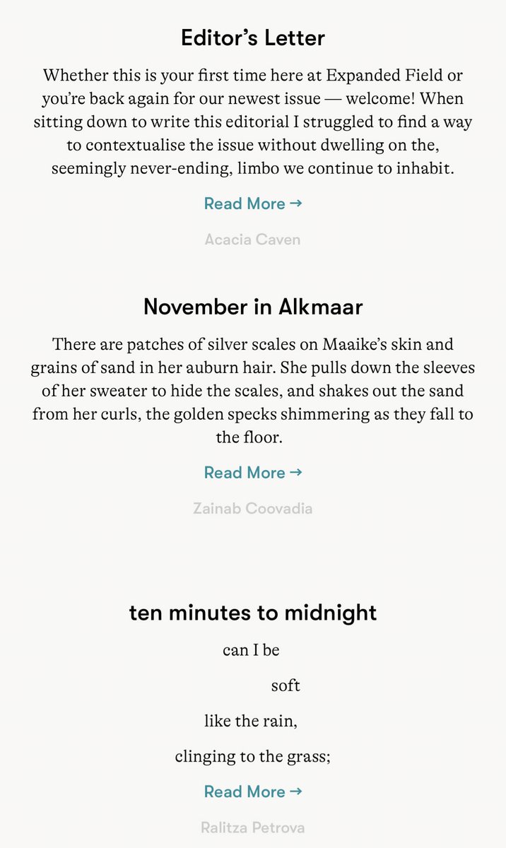 Our newest issue: ‘Wander.’ is out now! 
Check it out at expandedfieldjournal.com