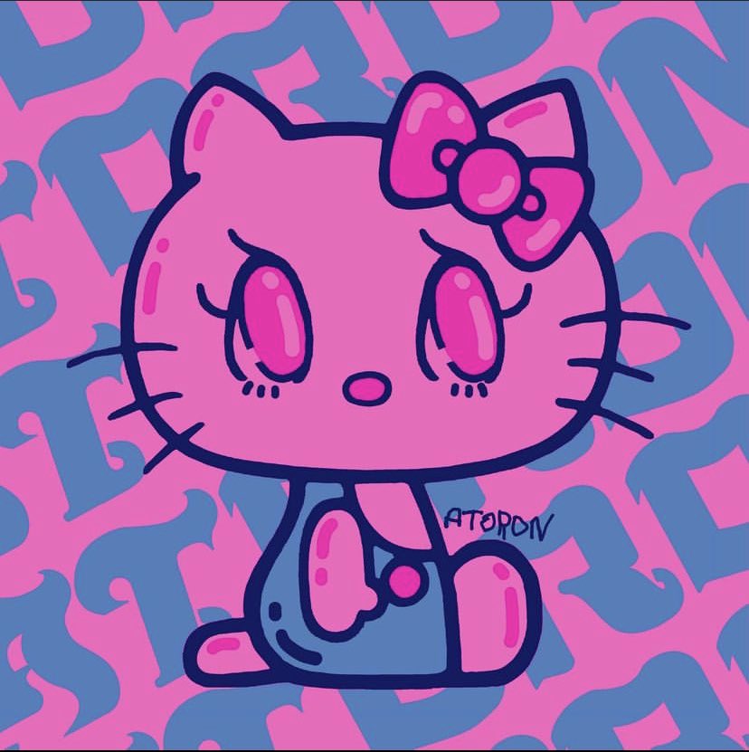 キティちゃんイラスト キティちゃんイラスト