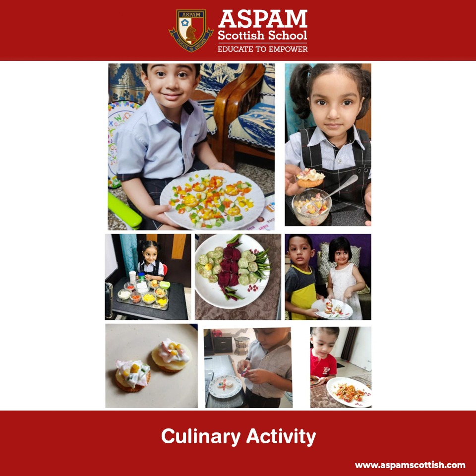 AspamSchool's tweet image. Aspamians exhibited their culinary skills . Students participated with full zeal and enthusiasm. With efficient guidance of teachers, students were able to make the dishes.

#culinary #culinaryskill #Cooking #childrencooking #ASPAMscottish #ASPAMScottishSchool #bestschoolinnoida