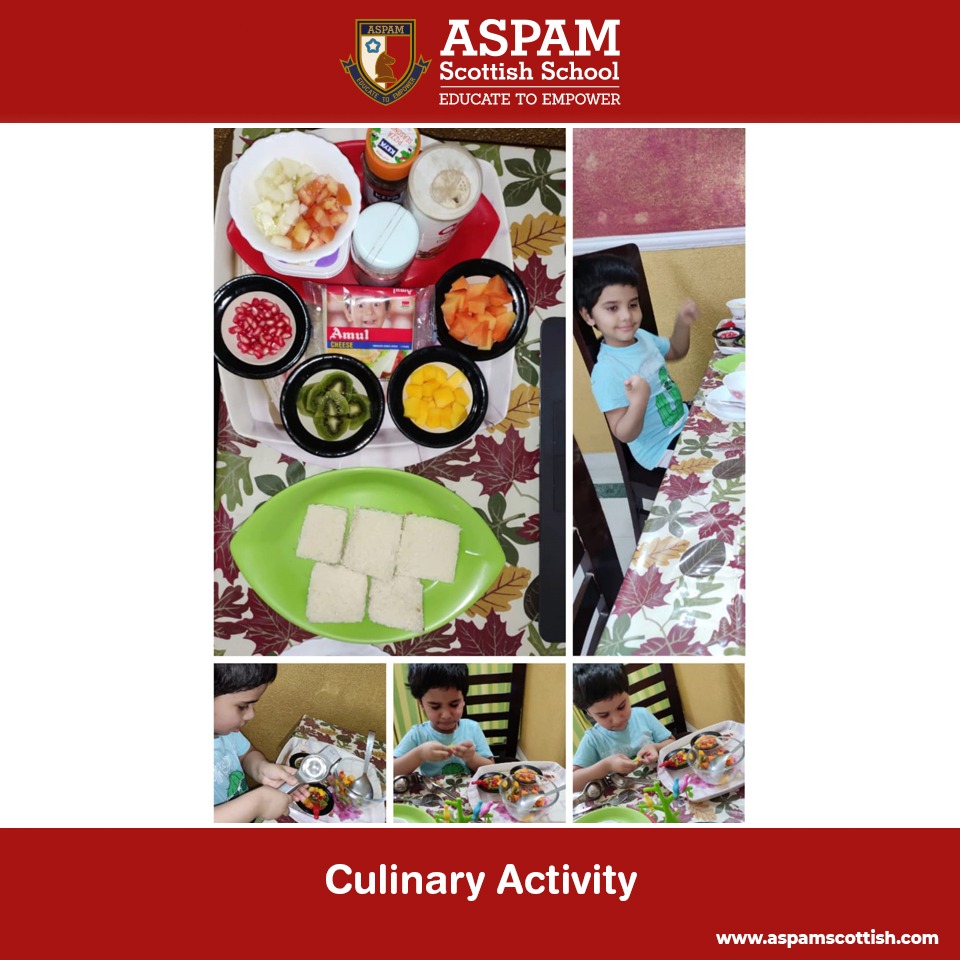 AspamSchool's tweet image. Aspamians exhibited their culinary skills . Students participated with full zeal and enthusiasm. With efficient guidance of teachers, students were able to make the dishes.

#culinary #culinaryskill #Cooking #childrencooking #ASPAMscottish #ASPAMScottishSchool #bestschoolinnoida