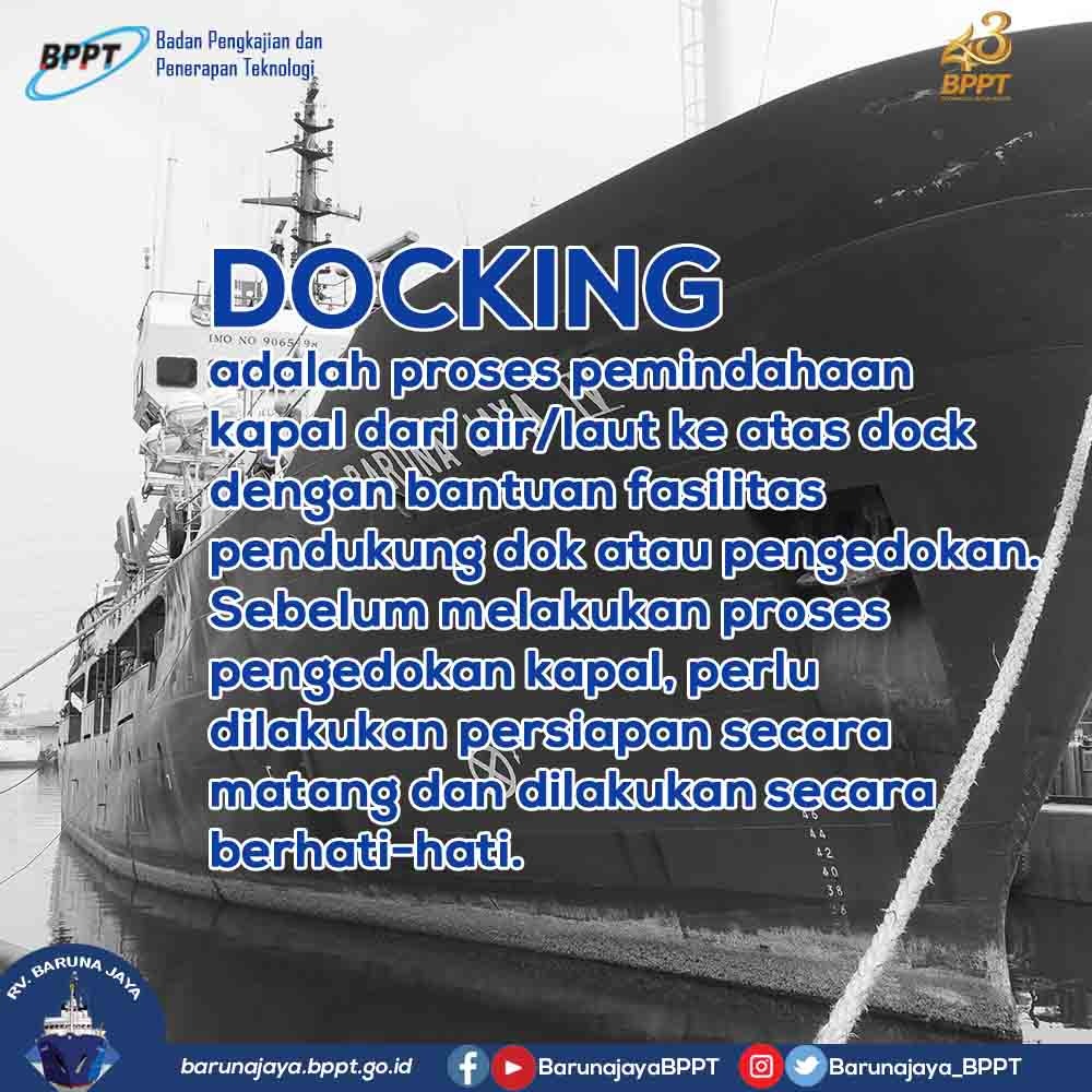 Barunajaya_BPPT's tweet image. [BARUNAJAYAPEDIA]

Halo halo, sekarang ada rubrik baru BARUNAJAYAPEDIA, yang berisi tentang informaai seputar teknologi survei kelautan. 

Pada edisi pertama, topik yang diangkat mengenai &quot;DOCKING&quot;. 

#BarunaJayaBPPT
#BPPTSolidSmartSpeed