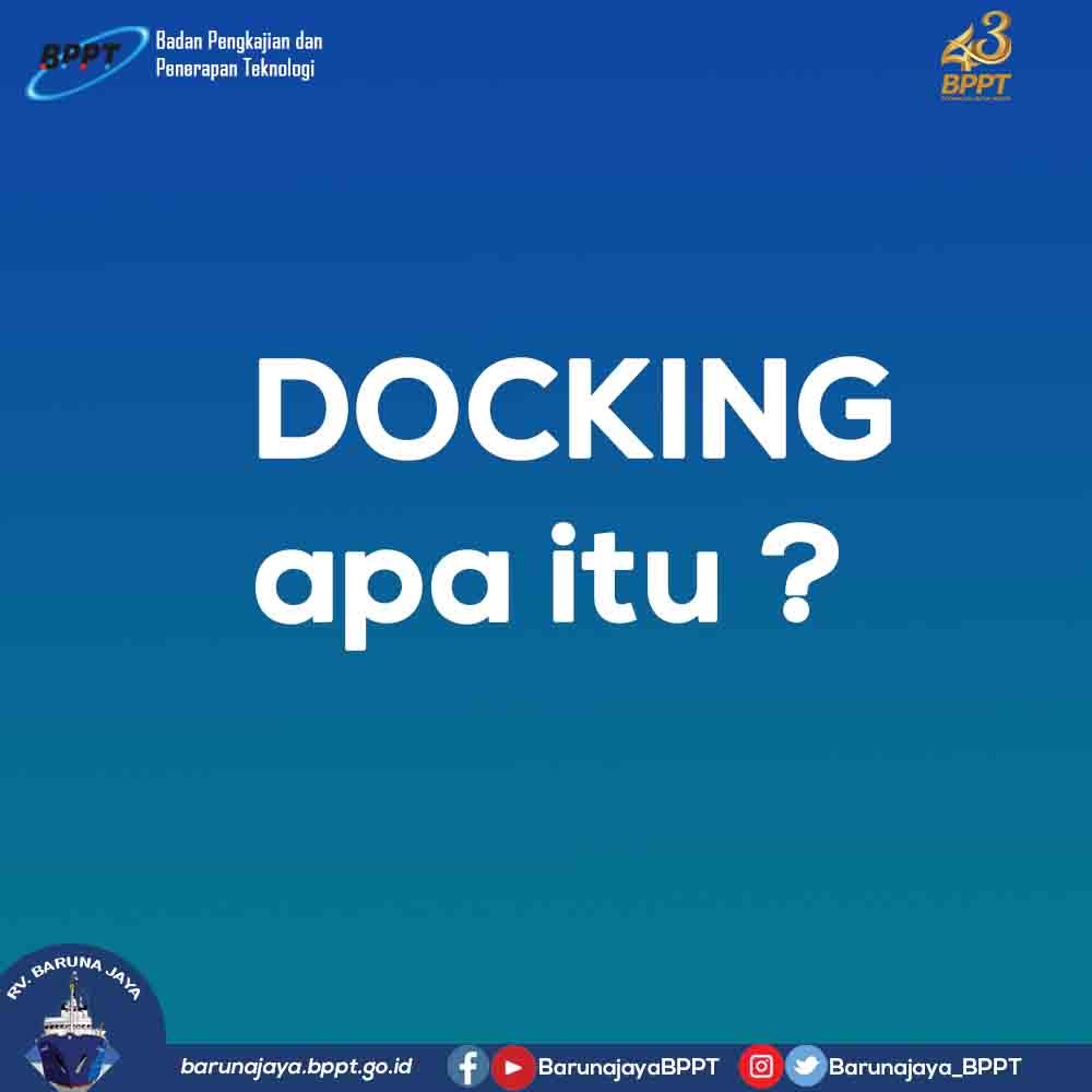 Barunajaya_BPPT's tweet image. [BARUNAJAYAPEDIA]

Halo halo, sekarang ada rubrik baru BARUNAJAYAPEDIA, yang berisi tentang informaai seputar teknologi survei kelautan. 

Pada edisi pertama, topik yang diangkat mengenai &quot;DOCKING&quot;. 

#BarunaJayaBPPT
#BPPTSolidSmartSpeed