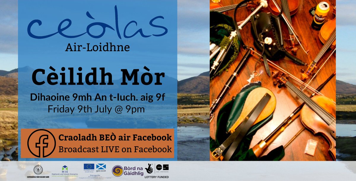 CSoilleir's tweet photo. Oidhche mhòr a-nochd agus mar sin dèan cinnteach gu bheil cuimhne agad a bhith ag èisteachd beò

#Ceolas #CnocSoilleir #Ceilidh #happy #Uibhist https://t.co/wH3xuA1NXd