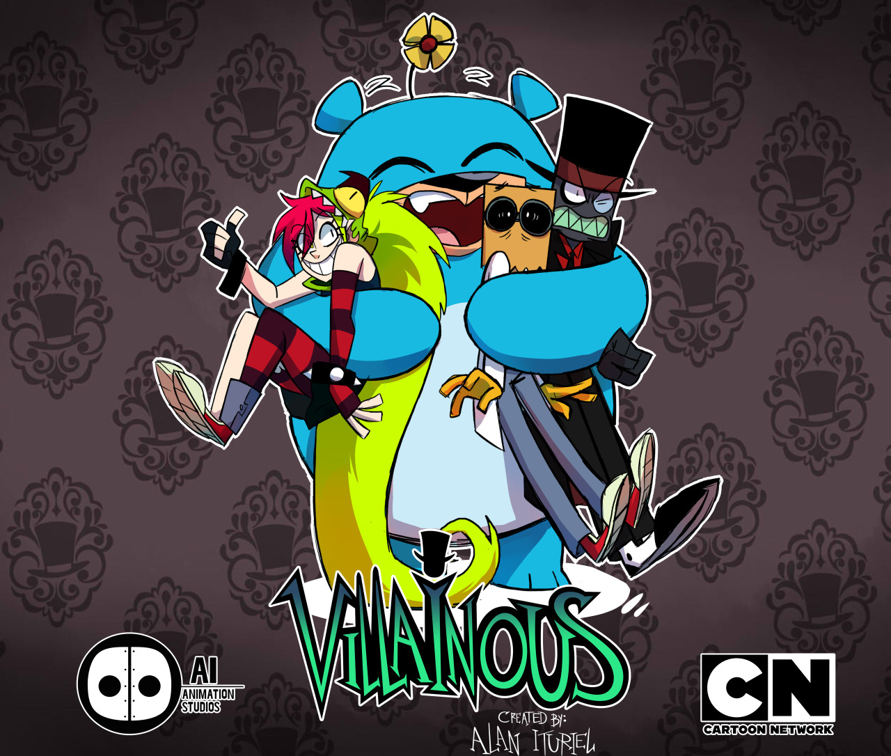 Ck2cartoon 悪役達が主役のカートゥーンネットワークの新作アニメ Villainous ヴィラノス の登場キャラが マジでエモ過ぎる素敵なデザインなので 早急に日本でも放送して欲しい 多分だけど見る方法さえ整えば 日本でも滅茶苦茶に人気が出ると思うの