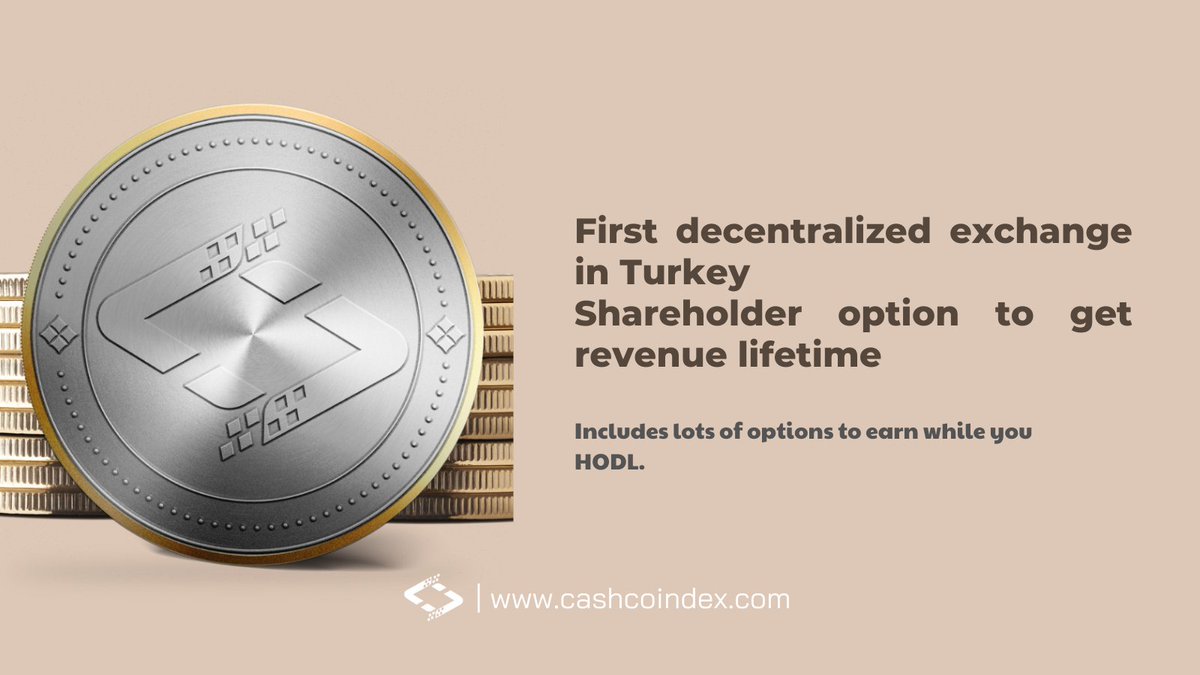 cashcoindex's tweet photo. First decentralized exchange in Turkey Shareholder option to get revenue lifetime, Includes lots of options to earn while you HODL.

https://t.co/ODg7Sy5EX5

#decentralizedfinance #decentralizedexchange #BSC #DeFi #cryptocurrency #CryptoNews #cryptocurrencies #cashdex #cds #cdx https://t.co/IZTQHgvB0y