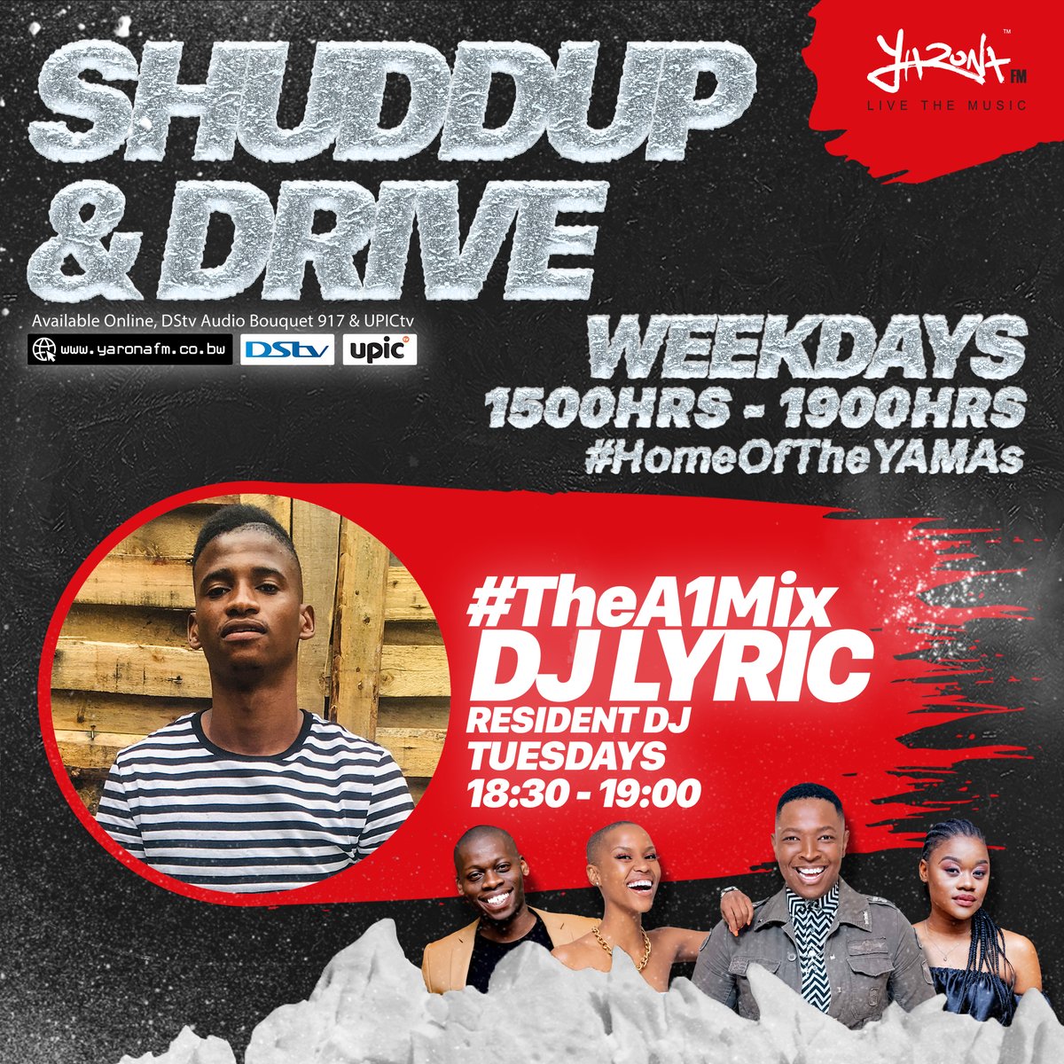 yaronafm's tweet photo. #HomeOfTheYAMAs
#YAMAs nominee launch is on tonight 7:30PM!!🎶🎵King Bee @andrepitse & @lezozoonair are on Shuddup & Drive. Utwa data mo What's the tea. Dr Bhagat is on #RushHourChats talking about
Respiratory Syncytial Virus (RSV). https://t.co/fUIknsgkXY
