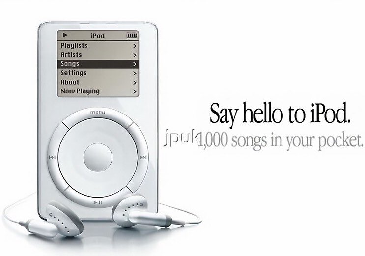 The Original Apple iPod Campaign“1,000 songs in your pocket”Simple, intuitive, genius.