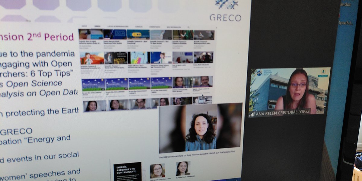 ProjectGreco's tweet image. It´s in full swing: The final @ProjectGreco review meeting. Our #great coordinator @anabcristobal on the management of the consortium -  AND about gender. Almost 44% women in the staff! Yes, we can!!!
#gender 
#EqualityforAll 
#WomenInSTEM