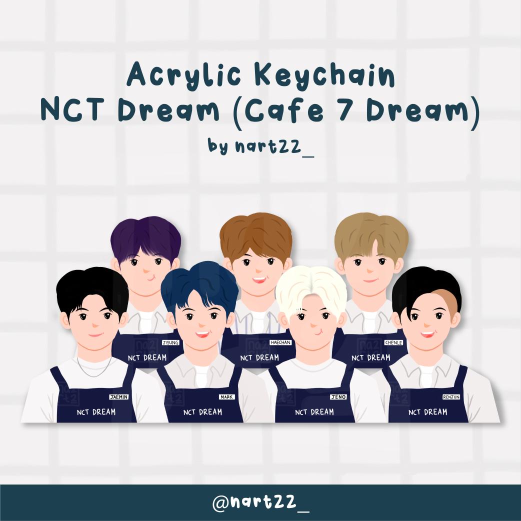 napiripu's tweet photo. [RTs are appreciate✨]
💚PRE-ORDER💚
ACRYLIC KEYCHAIN NCT DREAM (Cafe 7 Dream)

📏: ±5 cm (tebal akrilik 3 mm)
🚚 : Jakarta Barat
🛍️: https://t.co/pbzNulIkeO

[ORIGINAL FANART BY NART22_]
#keychain #keychainnct #ganci #gantungankunci #NctDream #cafe7dream #barista #wts https://t.co/RrLQ1Vbcnp