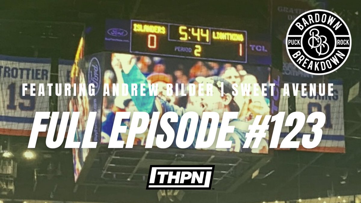 EP 123 is LIVE! 

Bilder from <a href="/sweetavenueny/">sweetavenue</a> joins us to chat about why he started the band, his thoughts on leaving the Coliseum, and their 🇨🇦 tour they went on with <a href="/seawayband/">Seaway</a> + way more!

🎧 podcasts.apple.com/us/podcast/bar…

Head to <a href="/DraftKings/">DraftKings</a> use code THPN

#thpn #hockeytwitter