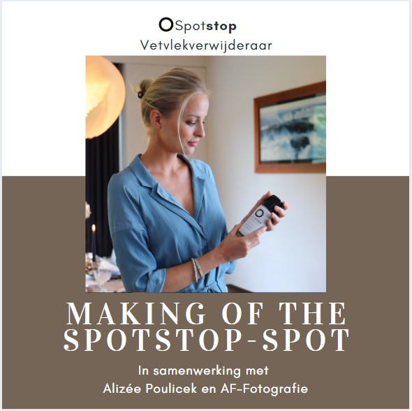 Binnenkort komt onze spotstop-spot online.
Met medewerking van Alizée Poulicek en <a href="/AFFotografiecom/">AF-Fotografie.com</a>