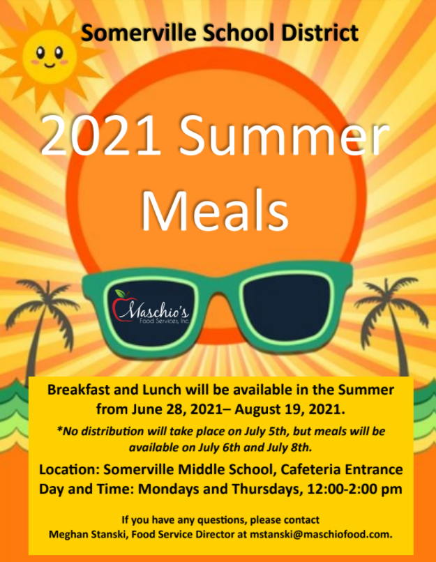 Summer Meals are available for pick-up <a href="/GFoleySHS/">Gerard Foley</a>