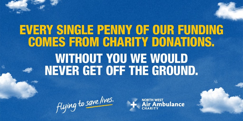 NWAirAmbulance's tweet image. We're not funded by the government or the NHS 

We are fortunate to have wonderful supporters

We're not able to save lives without your generosity

We are completely reliant on your donation

We’re not just another appeal

We are the North West Air Ambulance Charity

💛💙🚁