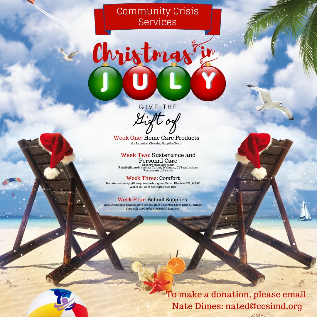 CCSITalks (@ccsitalks) on Twitter photo Week One: Give the Gift of Home Care Products! Laundry 🧺, Cleaning 🧼 , and much much more..... Contact Nate Dimes: nated@ccsimd.org to set up your donations now. #support #community #nonprofit #christmasinjuly Week One: Give the Gift of Home Care Products! Laundry 🧺, Cleaning 🧼 , and much much more..... Contact Nate Dimes: nated@ccsimd.org to set up your donations now. #support #community #nonprofit #christmasinjuly