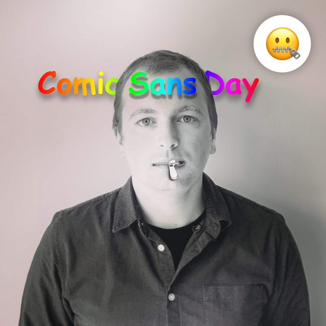 multimedium's tweet photo. 05/07 COMIC SANS DAY — We maken er onze "emoji van de maand" van! Microsoft omschreef het font ooit nog als "groovy" 😅 Volgens anderen is het enkel aanvaardbaar voor 8-jarige meisjes die een gedichtje schrijven over unicorns 🦄🤐 #commonsense #ofcomicsans #emojivandemaand https://t.co/AVk4SutjzC