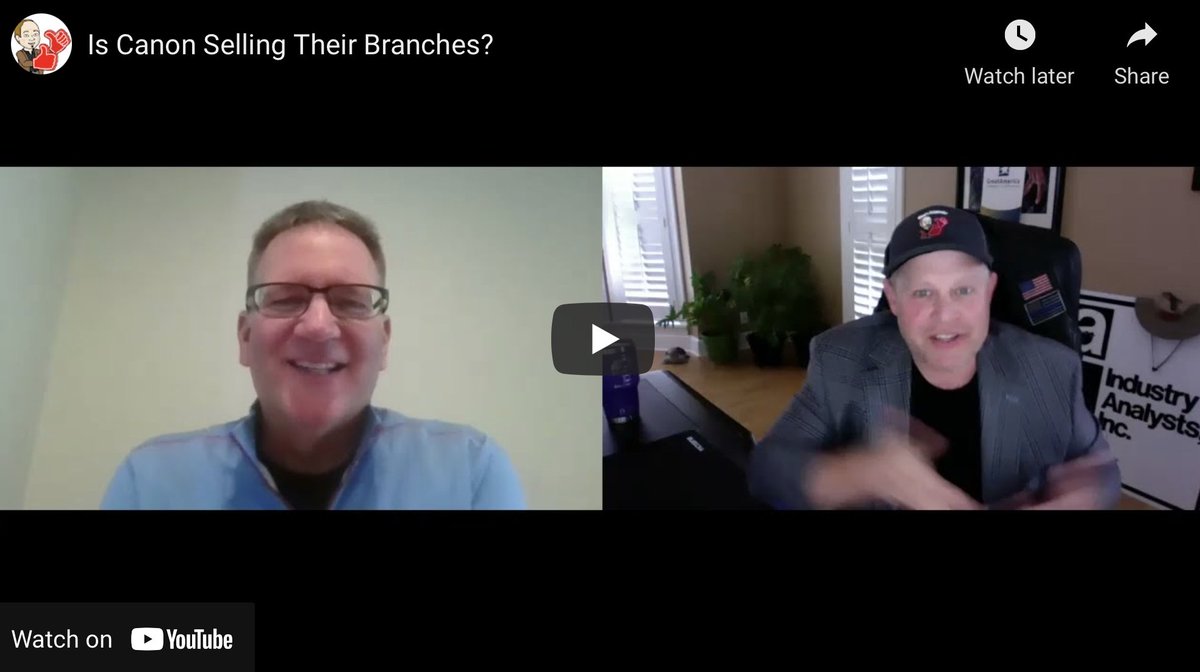 Is Canon Selling Their Branches? ow.ly/aDyx30rMTt6
