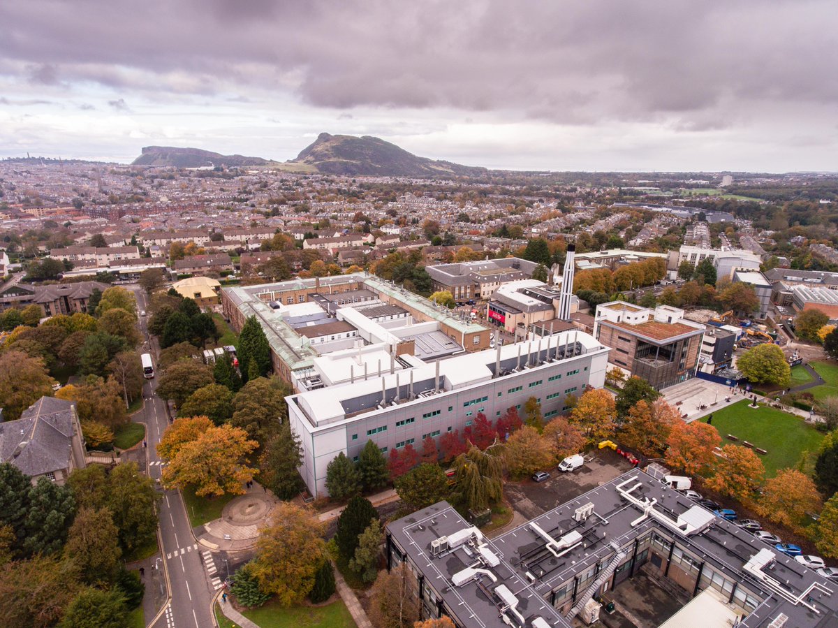 EdinburghChem's tweet photo. @neilgregoryhes @mhagdorn @ScienceUoE @EdinburghUni @ColSciEng @euwomeninstem @EUChemSoc @HistEnvScot As we celebrate #KB101, here are a few more very nice aerial images of @EdinburghUni @EdinburghChem's Joseph Black building on the King's Buildings campus. Images by @rarebirdmedia https://t.co/kms4QlpcIV